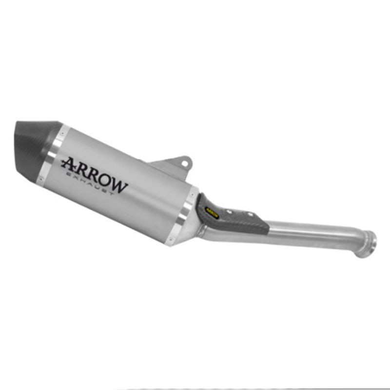Terminale omologato Arrow Race Tech Alluminio fondello carbonio per KTM 890 SMT 2025-2026