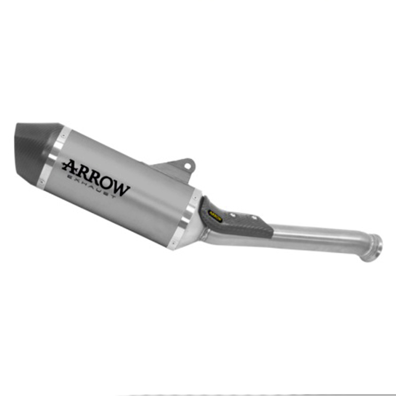 Terminale omologato Arrow Race Tech Titanio fondello carbonio per KTM 890 SMT 2025-2026