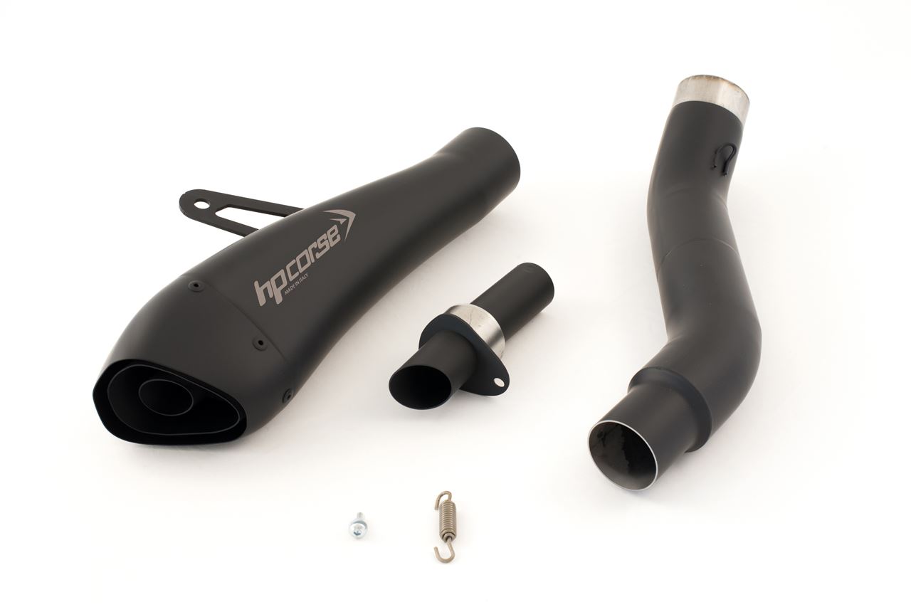 Silenziatore omologato HP Corse Hydroform Black per KAWASAKI Z 800 2013-2015