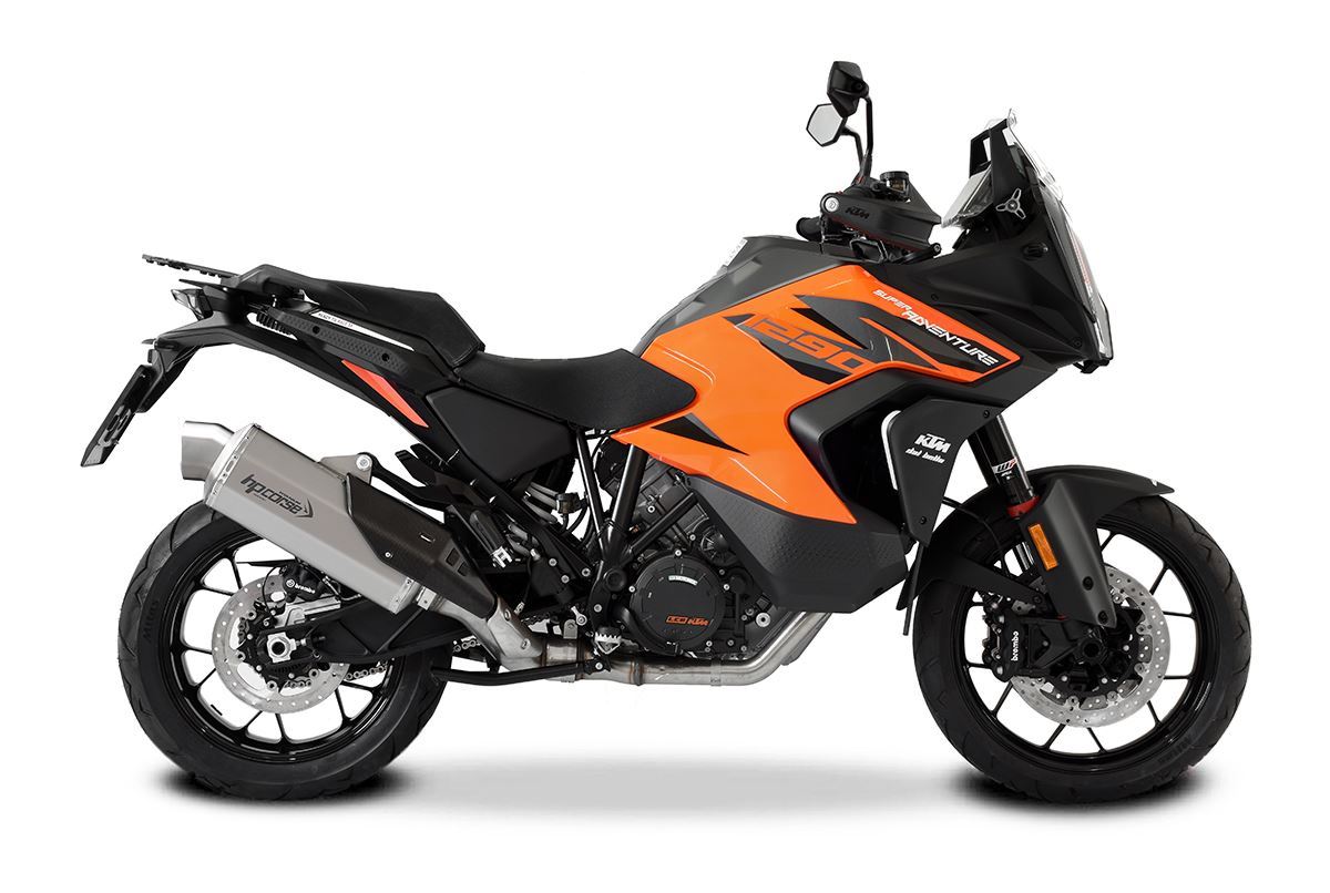 Silenziatore omologato HP Corse 4-TRACK RR Titanium per KTM 1290 SUPER ADVENTURE S/R 2021-2024