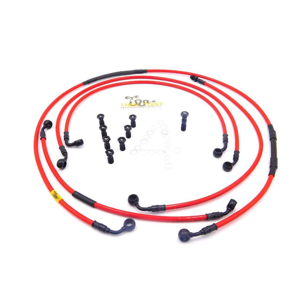Kit Tubi Freno Fren tubo per APRILIA RS 457 2024-2025 ABS