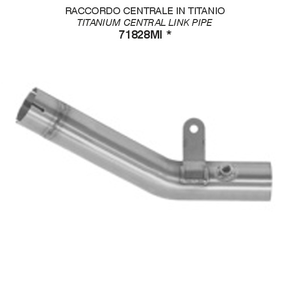 Raccordo Arrow per collettori originali in Titanio per KAWASAKI ZX 6 R 636 2024-2026