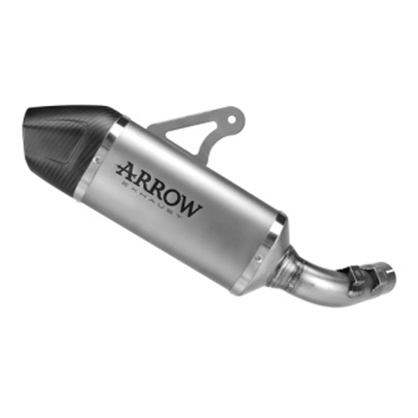 Terminale omologato Arrow Indy-Race Titanio fondello carbonio per BMW F 450 GS 2026