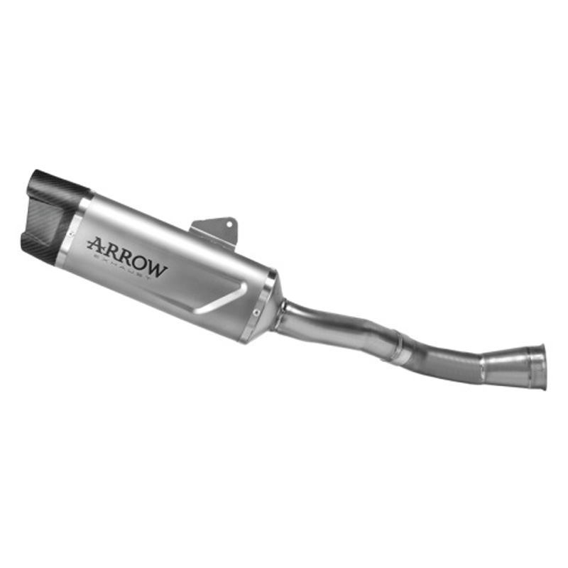 Terminale omologato Arrow Indy-Race Evo Titanio fondello carbonio per ZONTES ZT703-RR 2025-2026