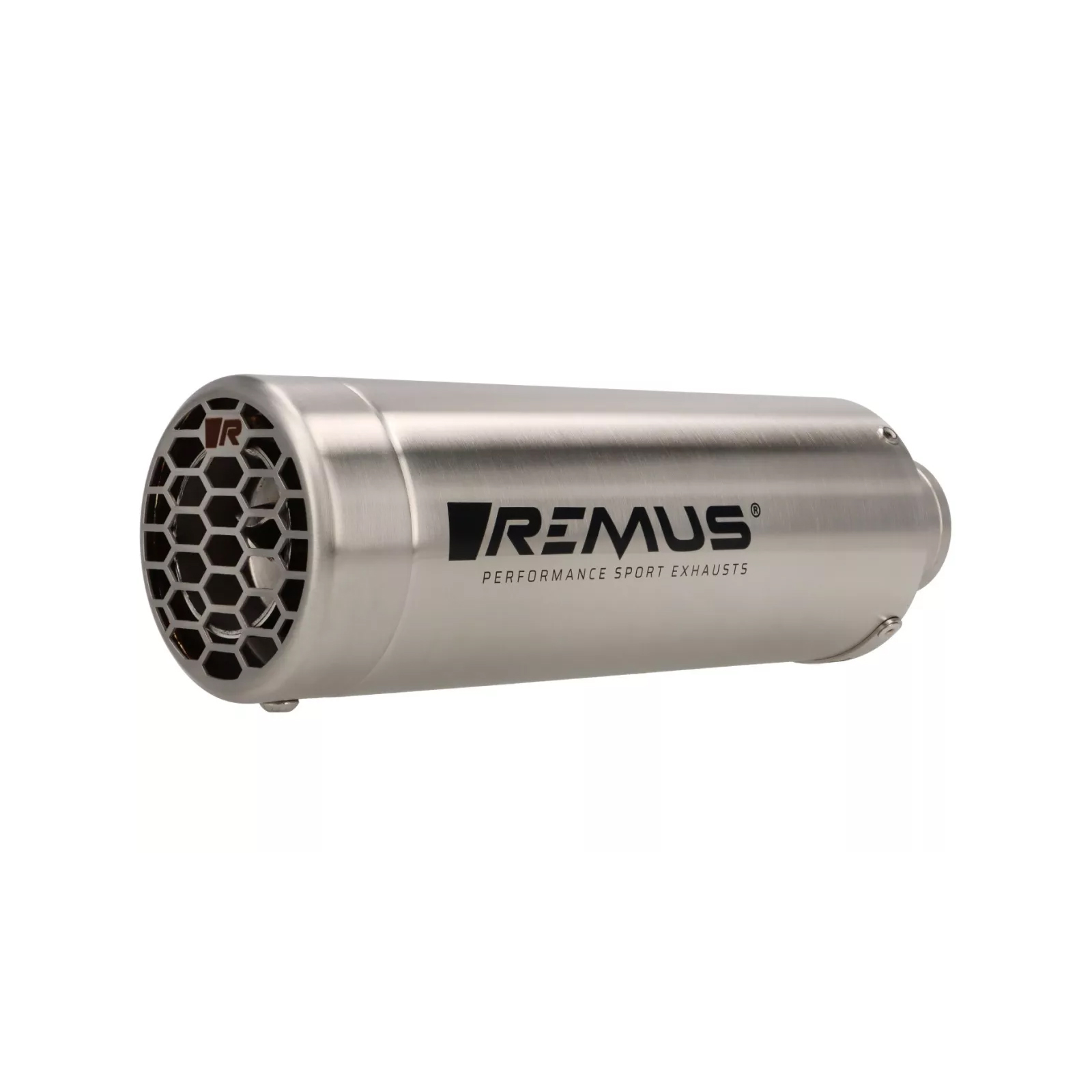 Silenziatore Remus Double Mesh acciaio spazzolato omologato per BMW G 310 GS 2024-2026