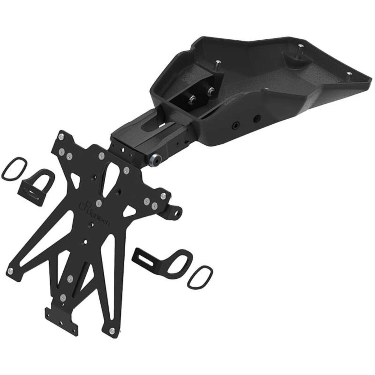 Portatarga regolabile Lightech per DUCATI MULTISTRADA V4 RS 2025-2026