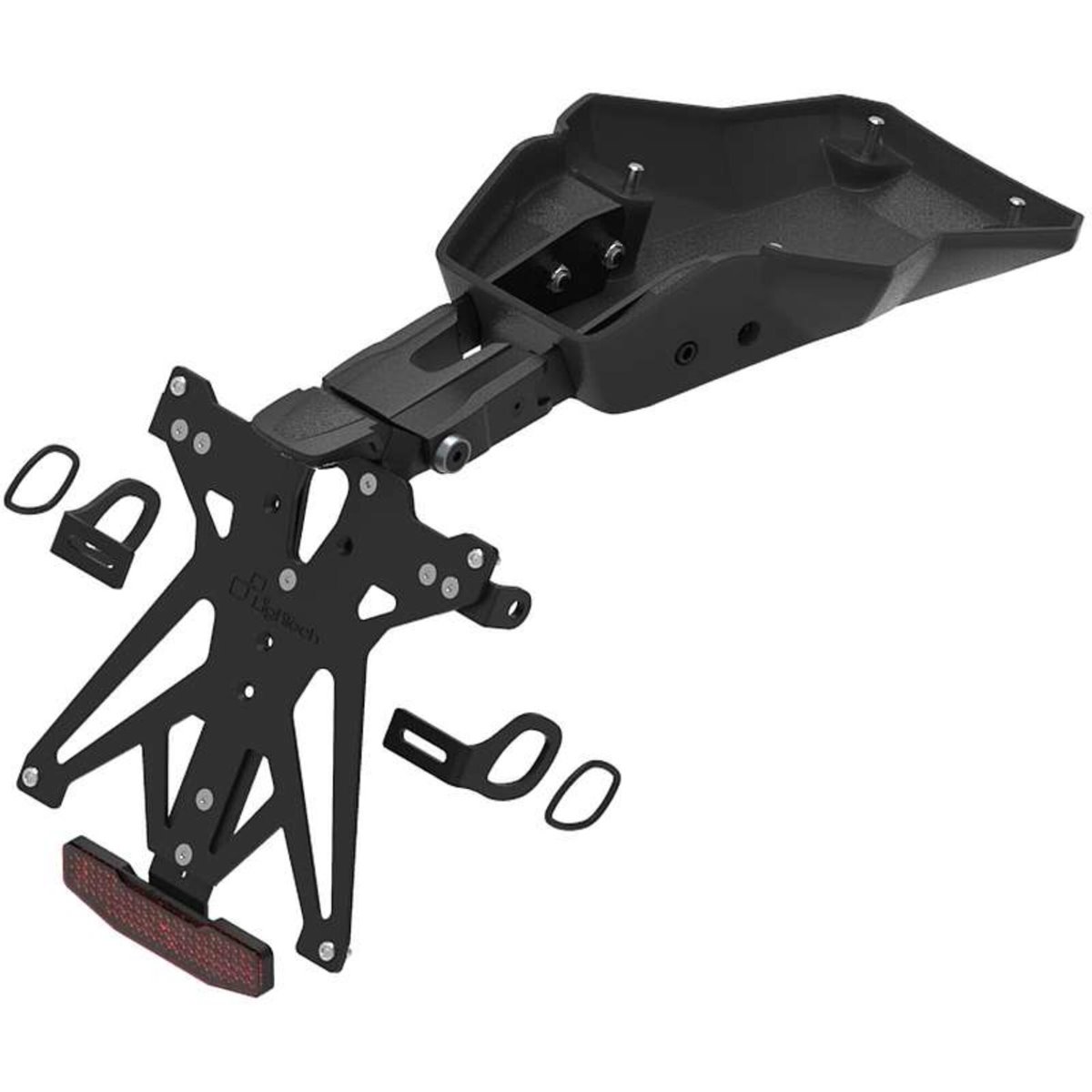 Kit portatarga regolabile Lightech per DUCATI MULTISTRADA V4 /S 2025-2026