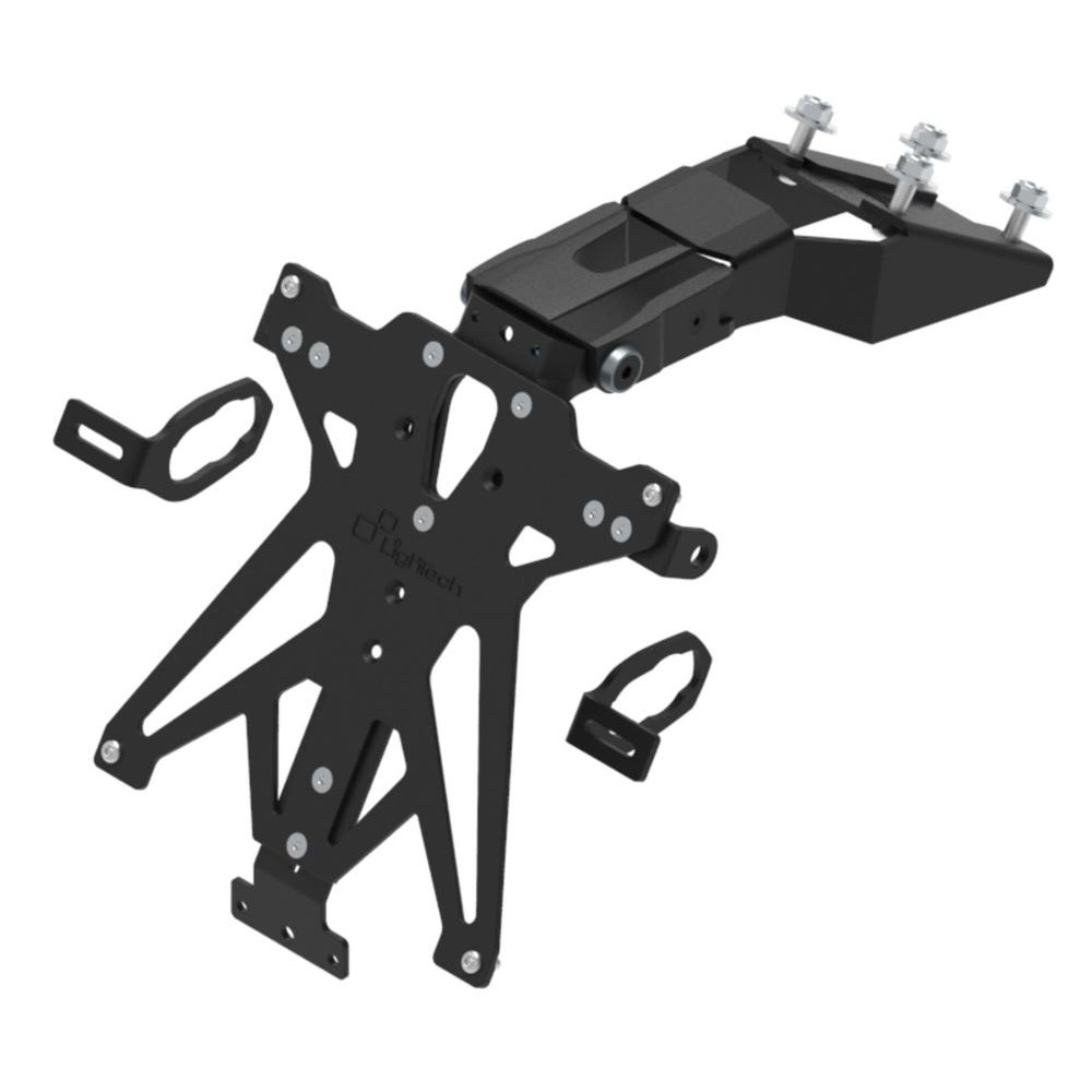 Portatarga regolabile Lightech per KAWASAKI NINJA 650 2016-2026