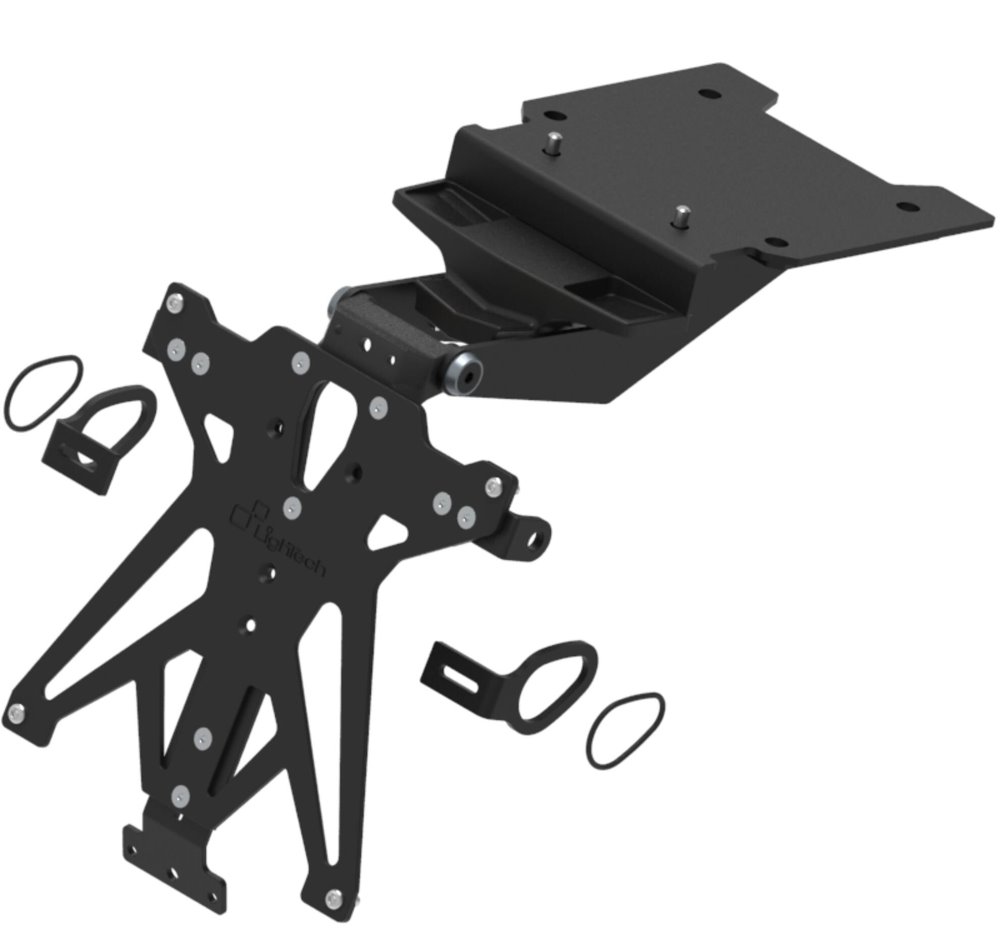 Portatarga regolabile Lightech per YAMAHA TENERE' 700 2019-2026